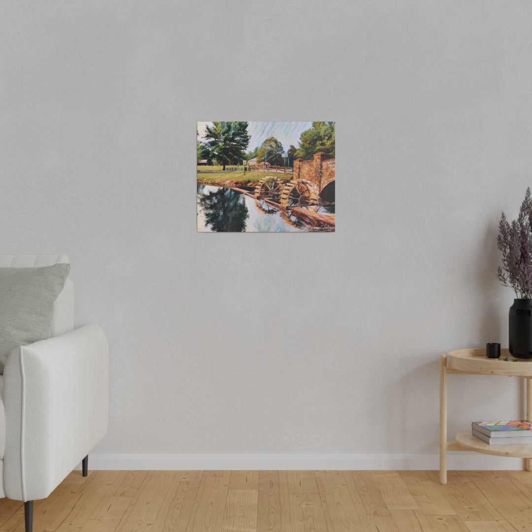 Water Under the Bridge, Spring Park Matte Canvas, Stretched, 0.75"