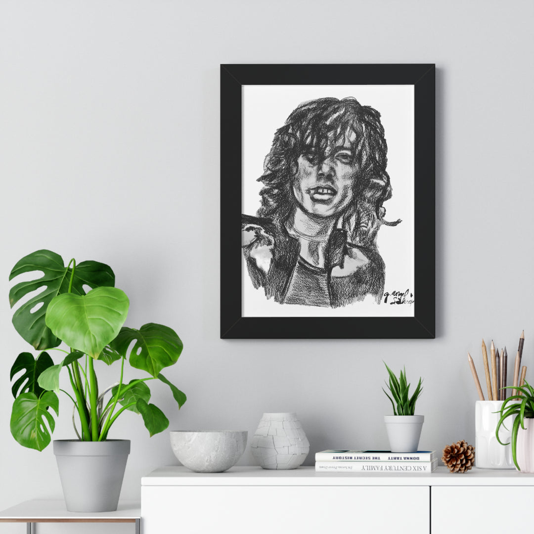 Vertical Poster Jimmy Page Rock and Roll Series Wall Art