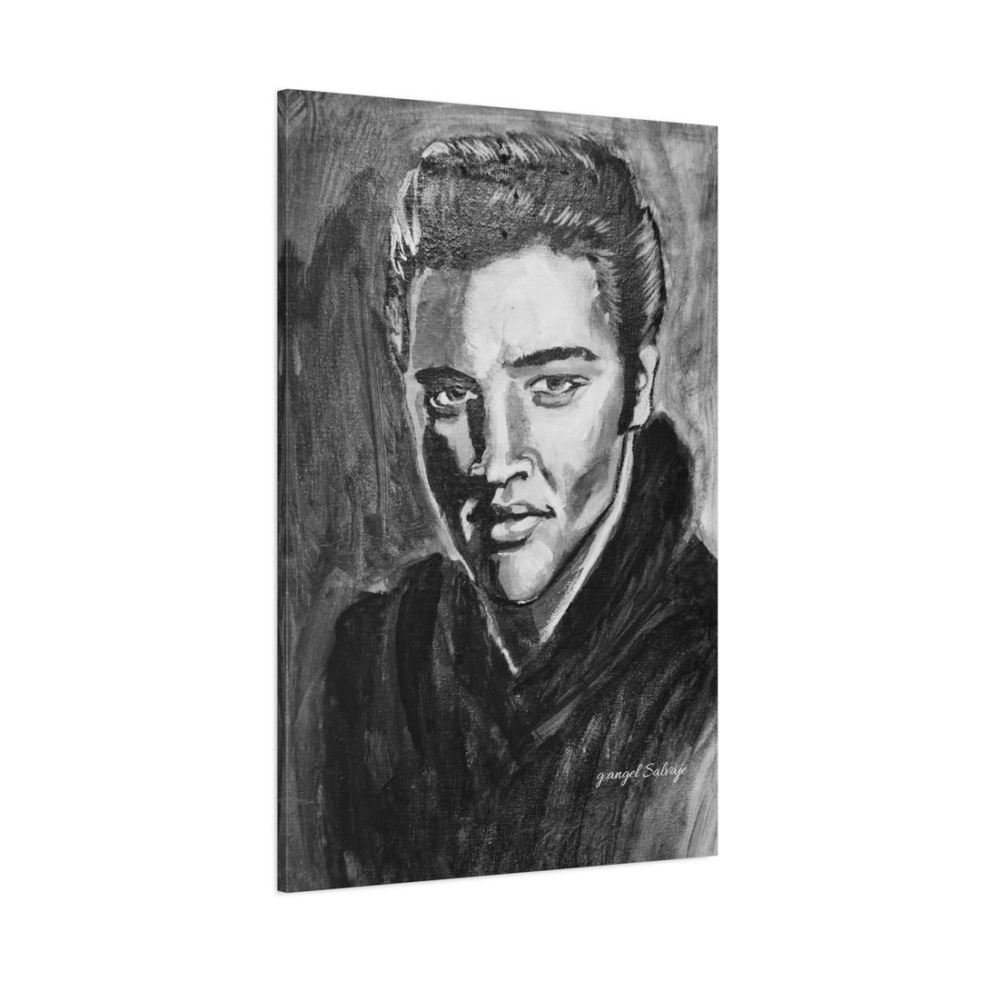 Elvis Canvas Print, from the Rock and Roll Series