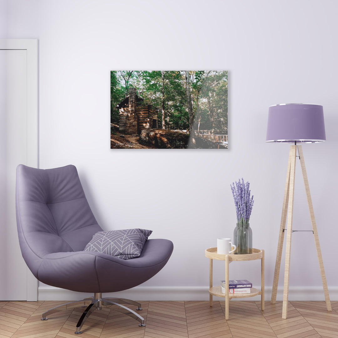 Just a Cabin in the Corner of Gloryland Acrylic Prints