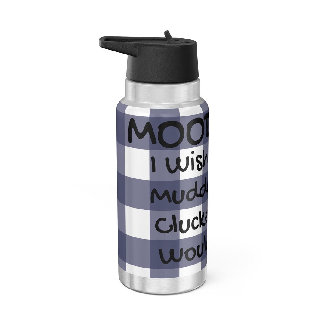 Black Wish a mudder clucker Gator Tumbler, 32oz