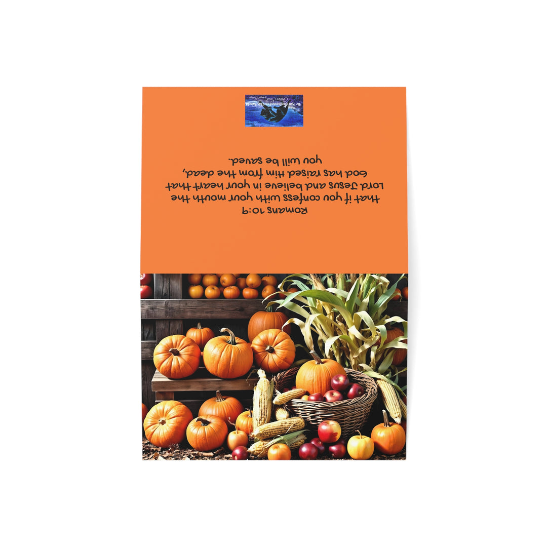Thanksgiving Greeting Cards - Psalm 9:1-2 ESV