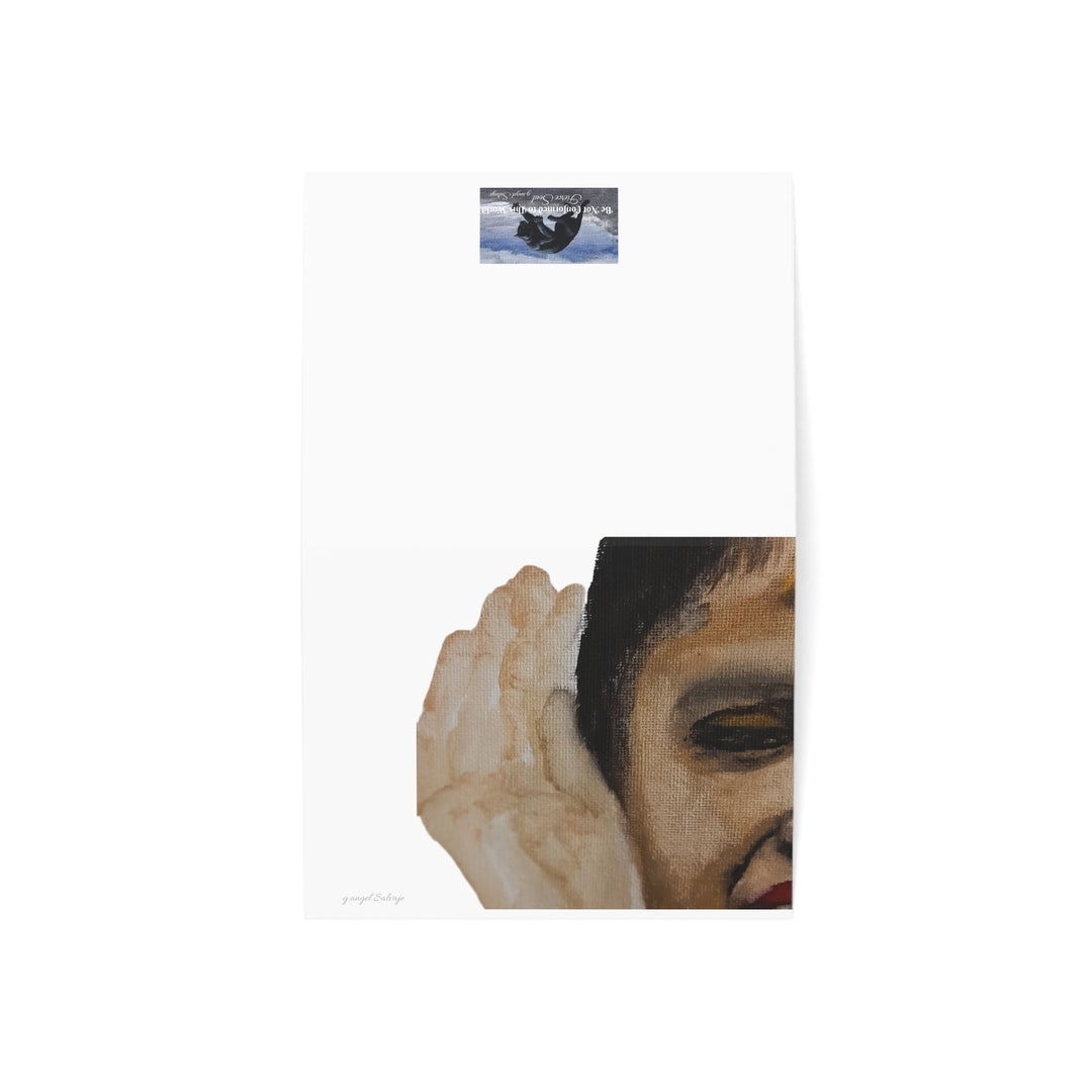 Celebrating Life with Dancing in the Streets Greeting Cards - Handcrafted Designs for All Occasions - Set of 1, 10, 30, 50