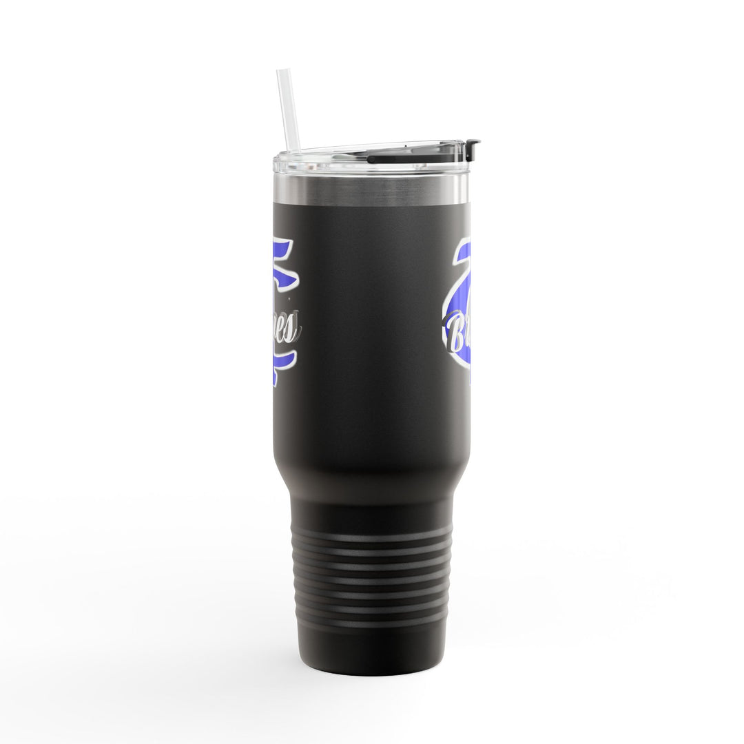 Personalizable Insulated Travel Mug, 40oz - Tishomingo County High School Braves Team Spirit