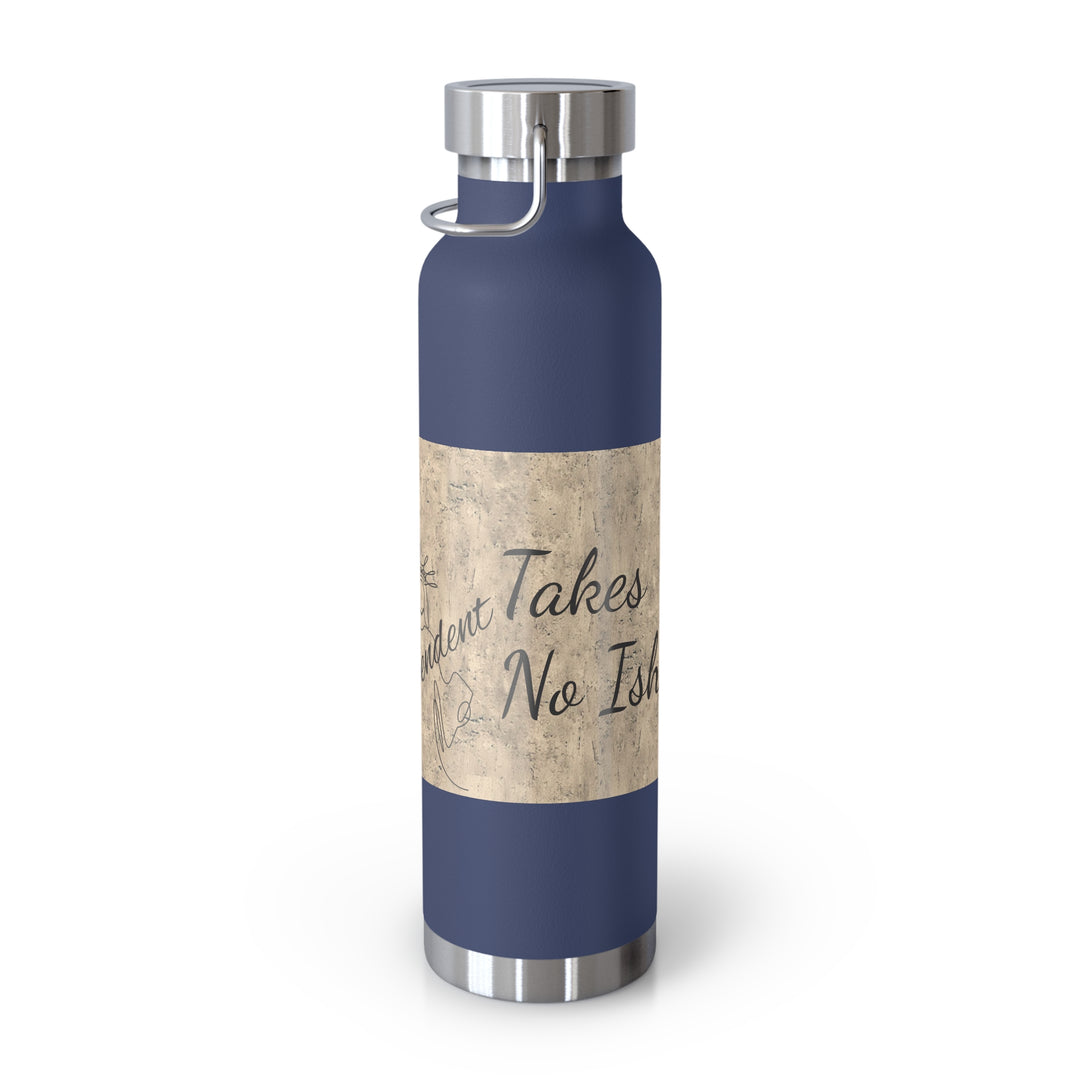 All Men Were Created Equal Copper Vacuum Insulated Bottle, 22oz