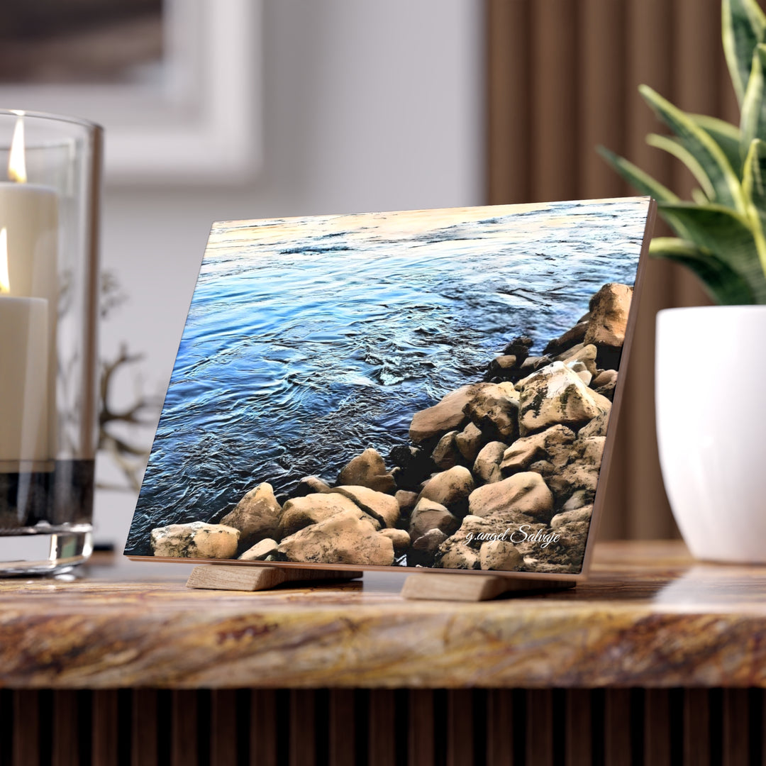 Emotional Undercurrents Ceramic Photo Tile