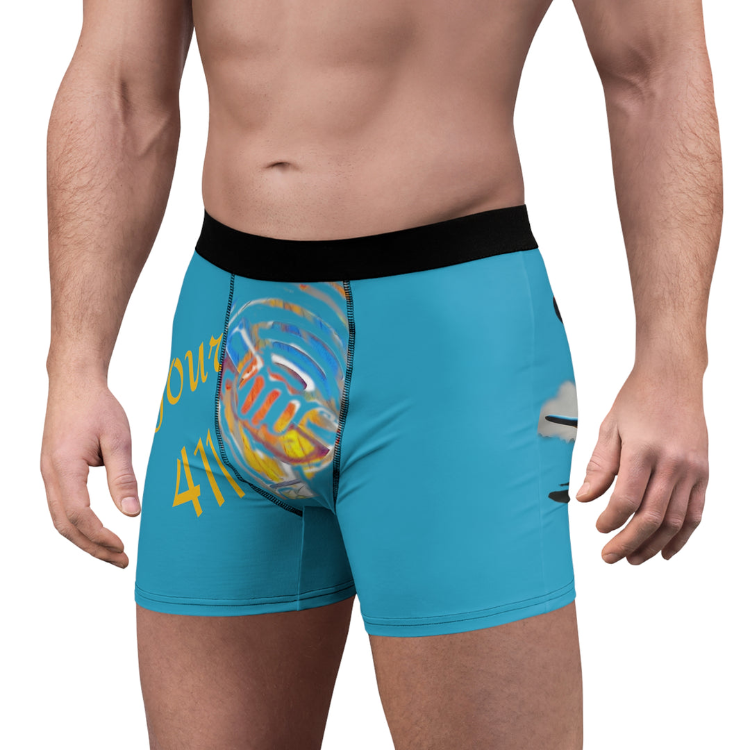 Be informed CROPDUSTING Men's Boxer Briefs (AOP)