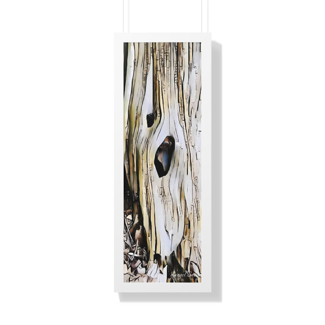 It Is All About What is Hidden Within Framed Vertical Poster