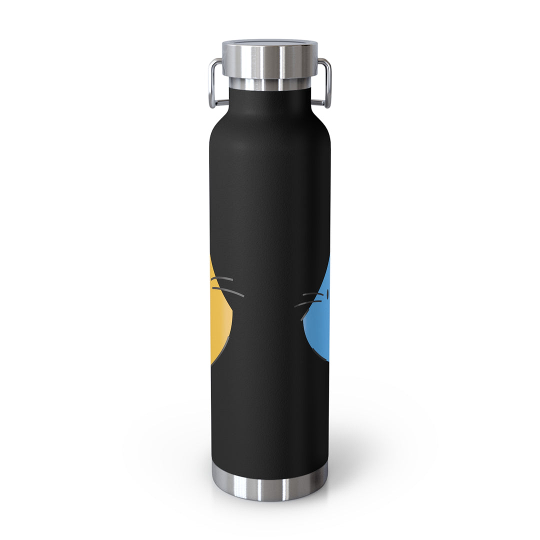 Spy Cats Copper Vacuum Insulated Bottle, 22oz