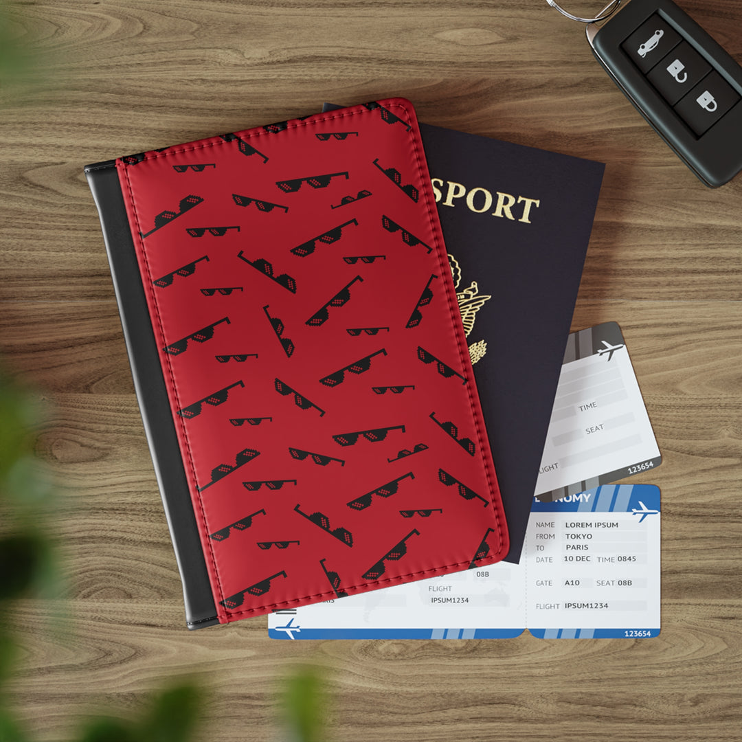 Affirmations and Sunglasses Passport Cover