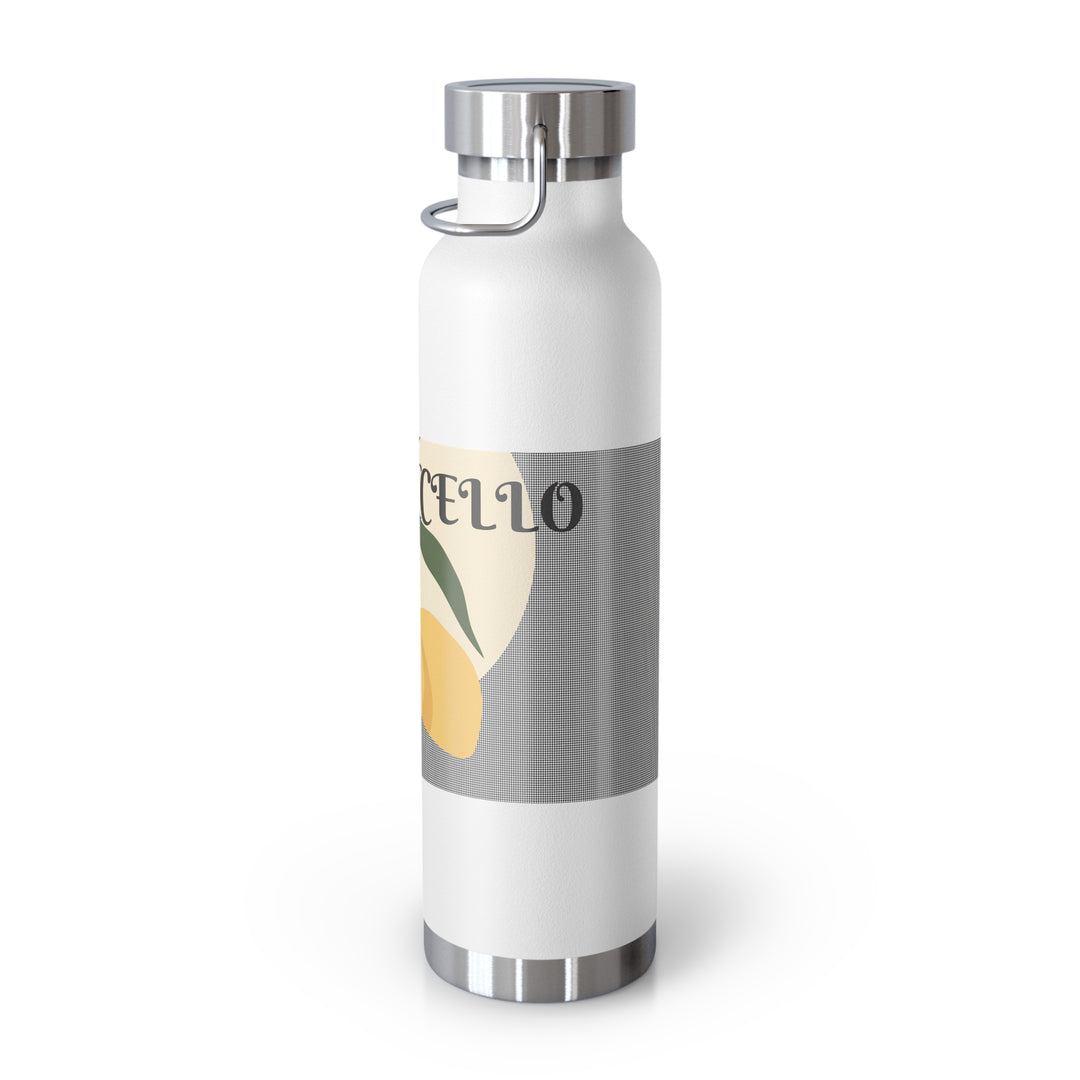 Limoncello Hounds Tooth Copper Vacuum Insulated Bottle, 22oz