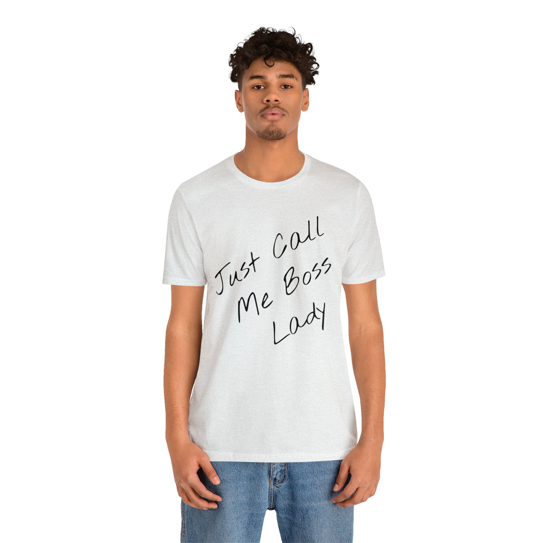 D'Boss Lady Unisex Jersey Short Sleeve Tee