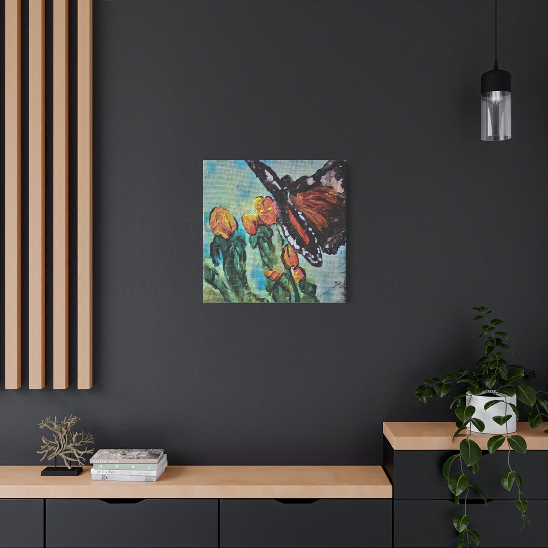 Canvas Print - Monarch Queen Butterfly