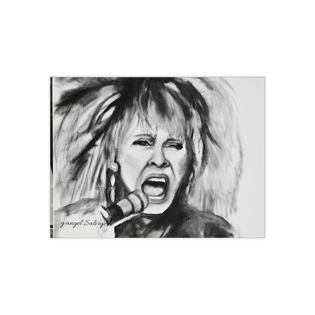 Tina Turner Ceramic Photo Tile