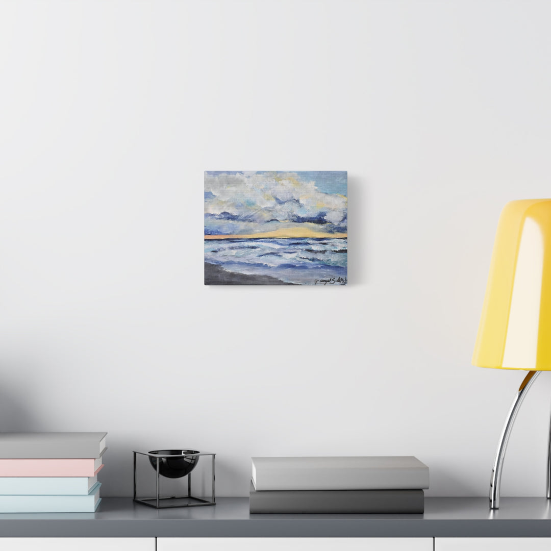 Canvas Wall Art - After the Rain, Sunshine Inspired Matte Canvas