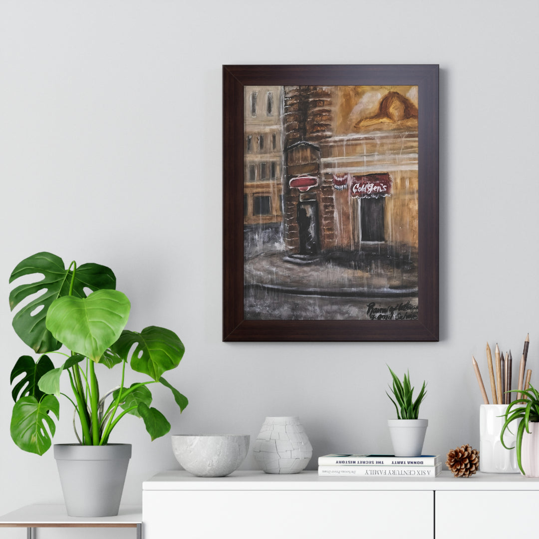 Vertical Poster 'Rains of Intercession' by g angel Salvaje
