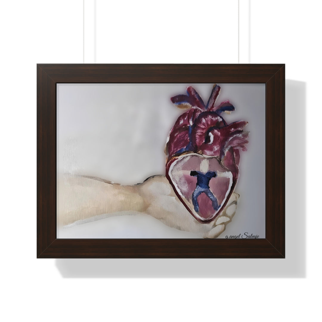 Abiding Within Framed Horizontal Poster