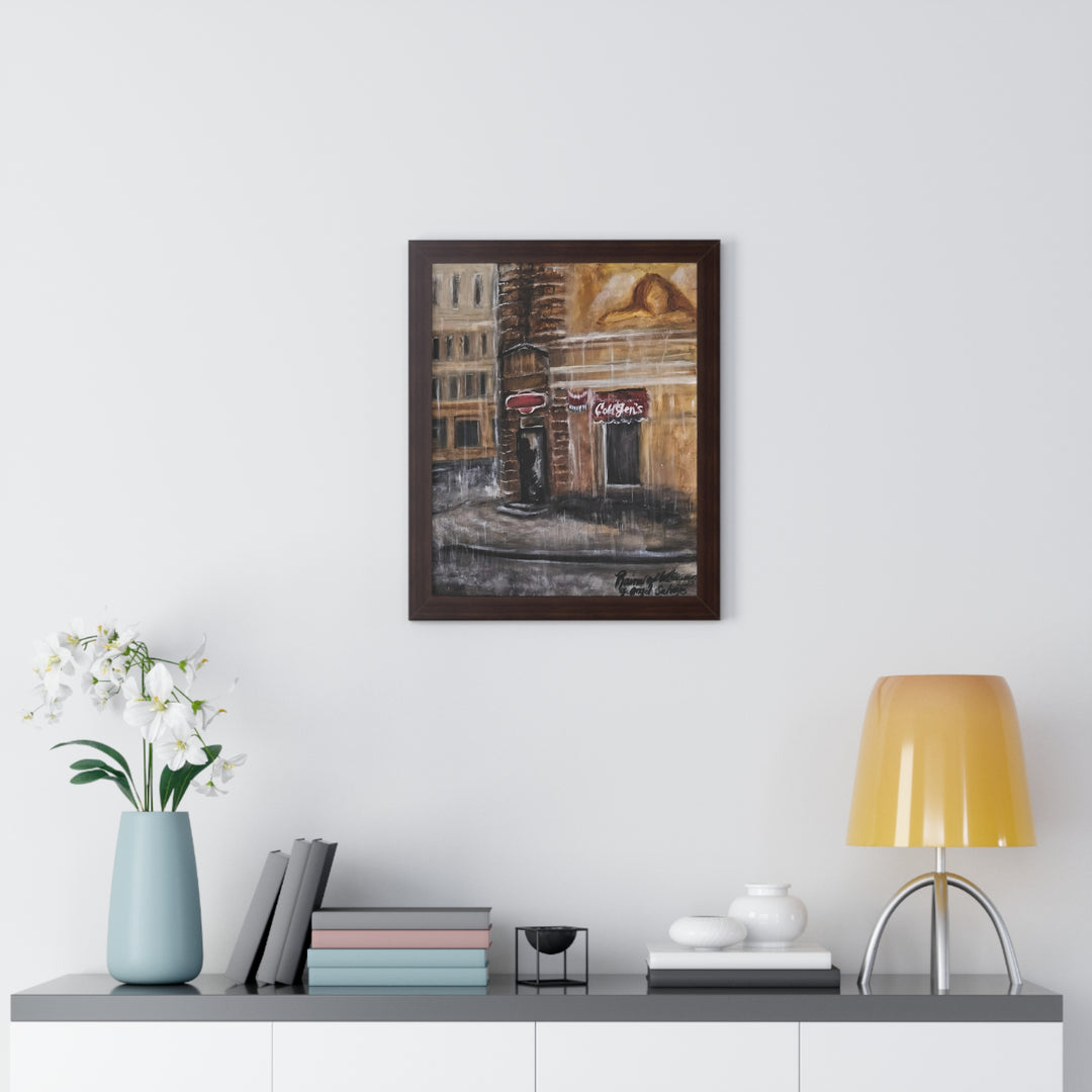 Vertical Poster 'Rains of Intercession' by g angel Salvaje