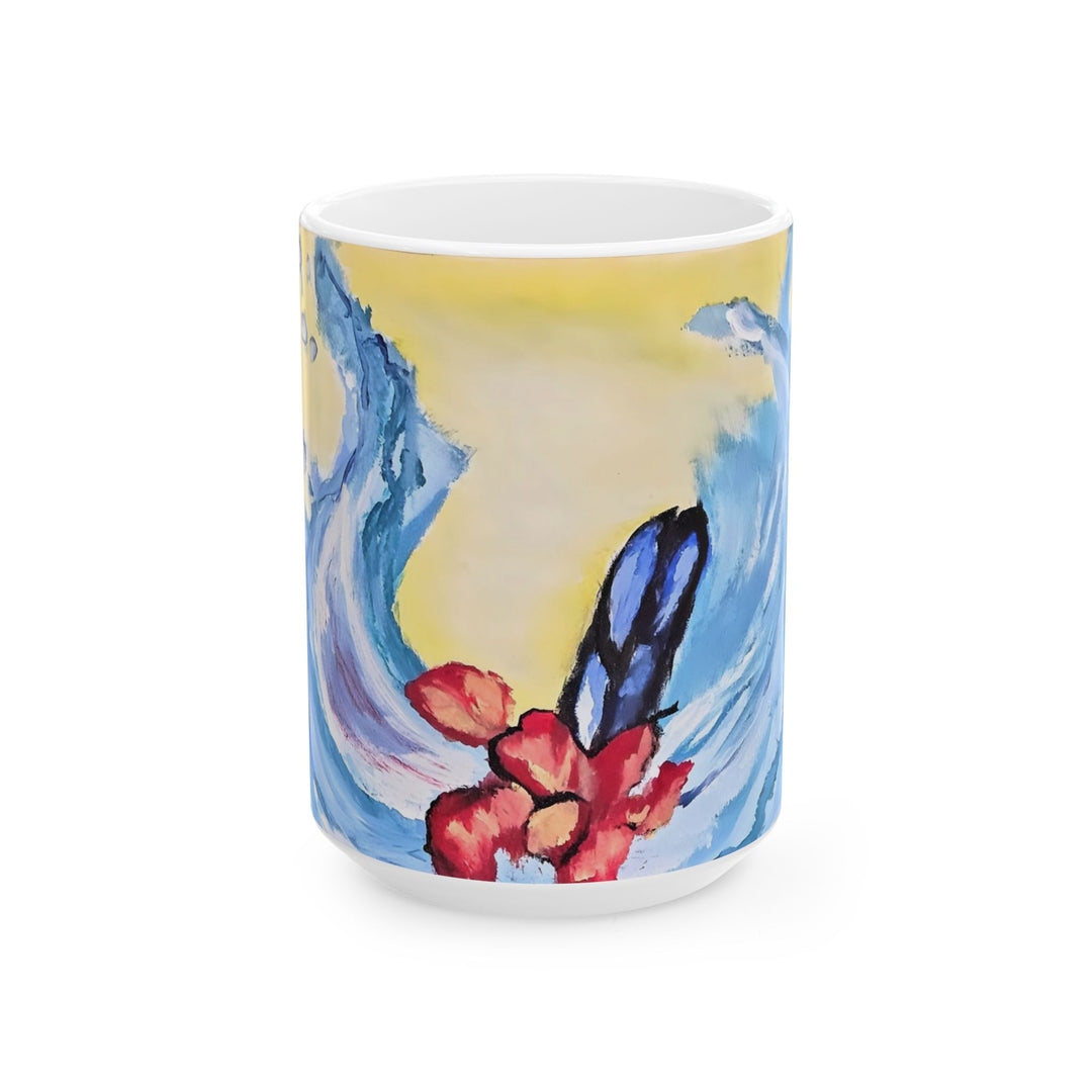 Diving into the Depths Ceramic Mug, (11oz, 15oz)