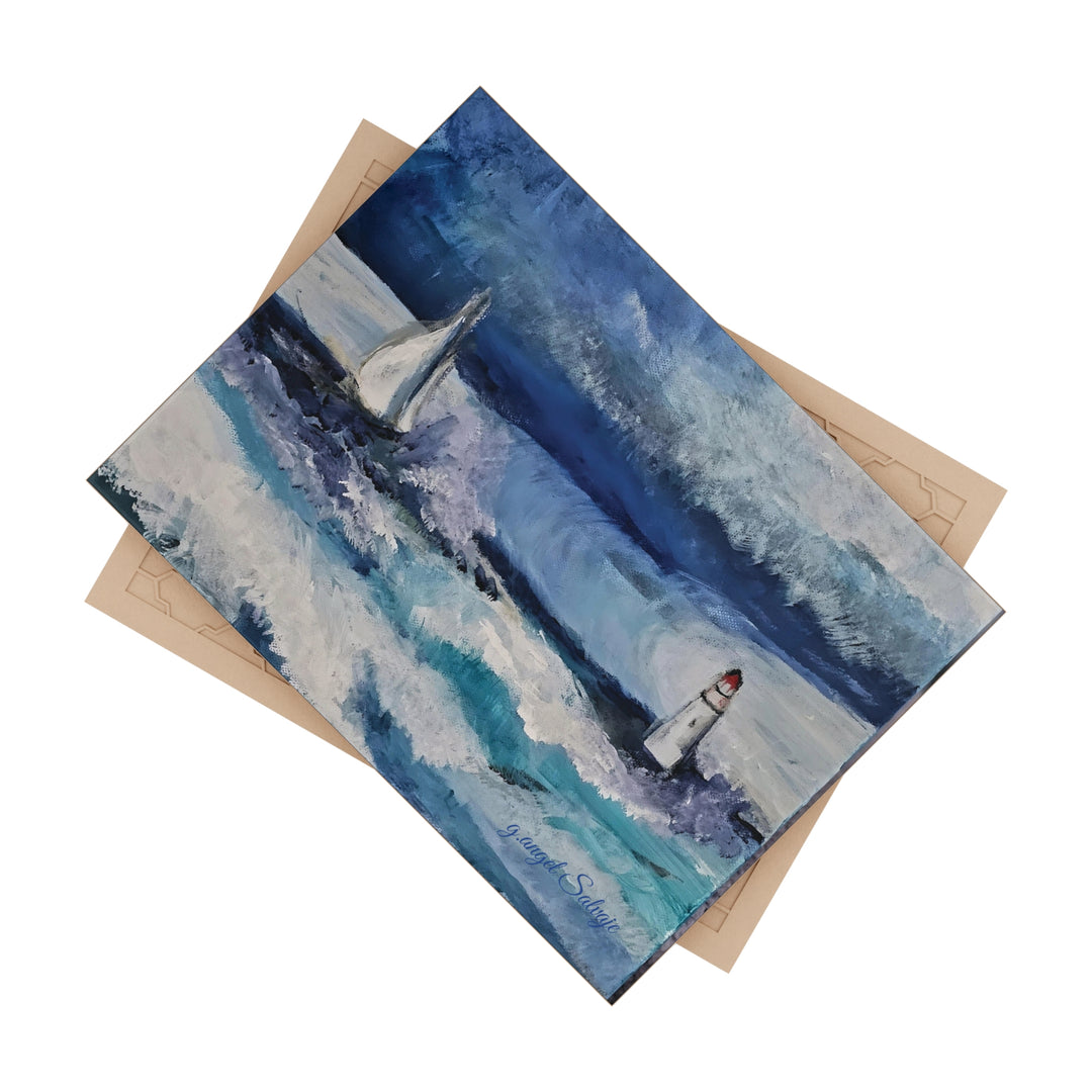 Is There Anybody Listening Ceramic Photo Tile