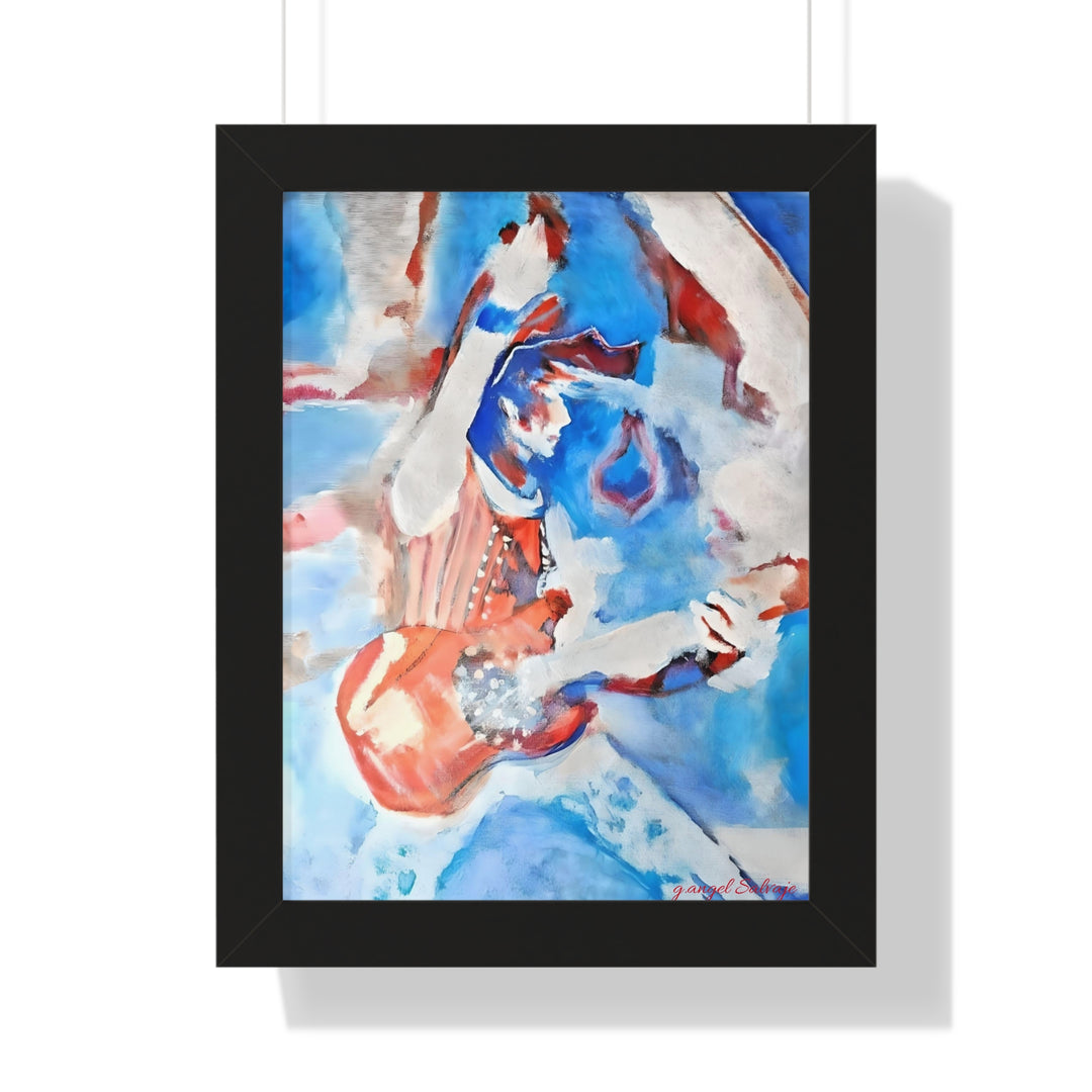 They Never Really Leave Us, Framed Vertical Poster