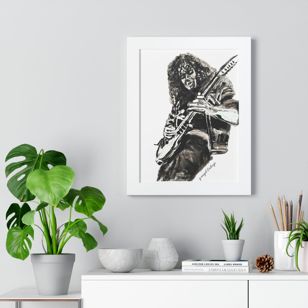 Tim Kelly Framed Vertical Poster