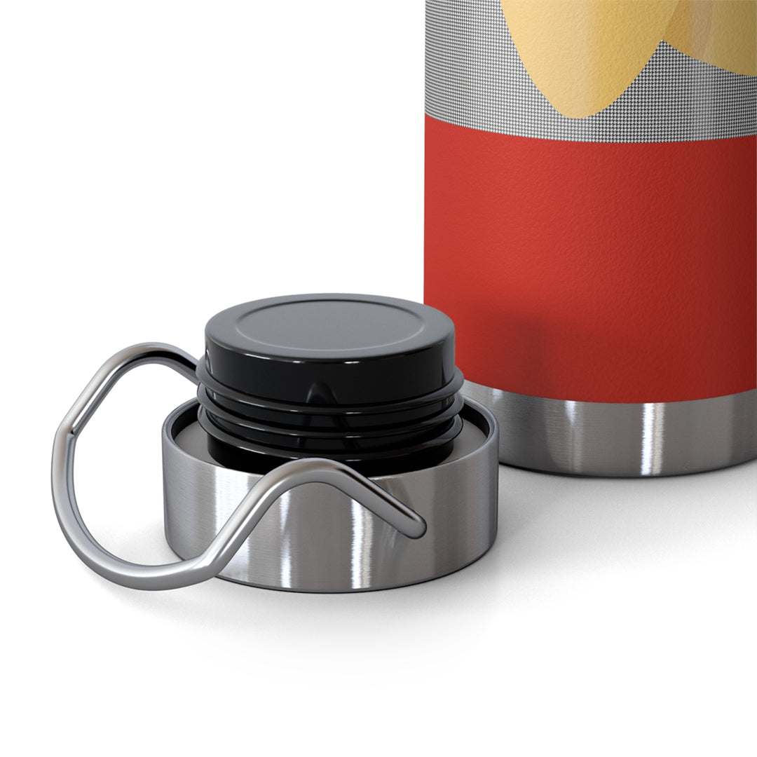 Limoncello Hounds Tooth Copper Vacuum Insulated Bottle, 22oz