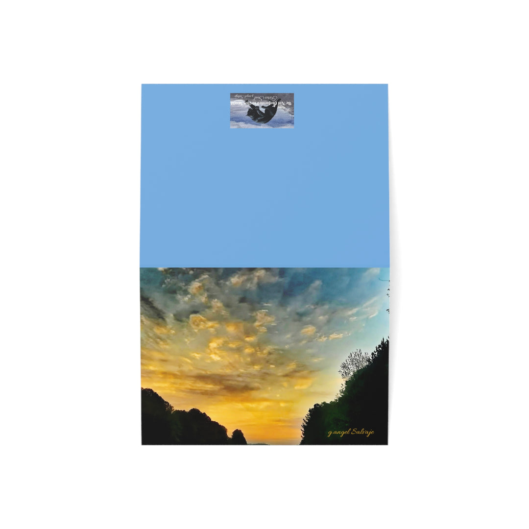 Encouragement Psalms 121 SunriseGreeting Cards Set - 1, 10, 30, 50 Pack - Perfect for Any Occasion