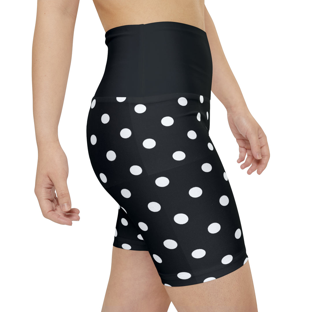 Polka dot Women's Workout Shorts (AOP)