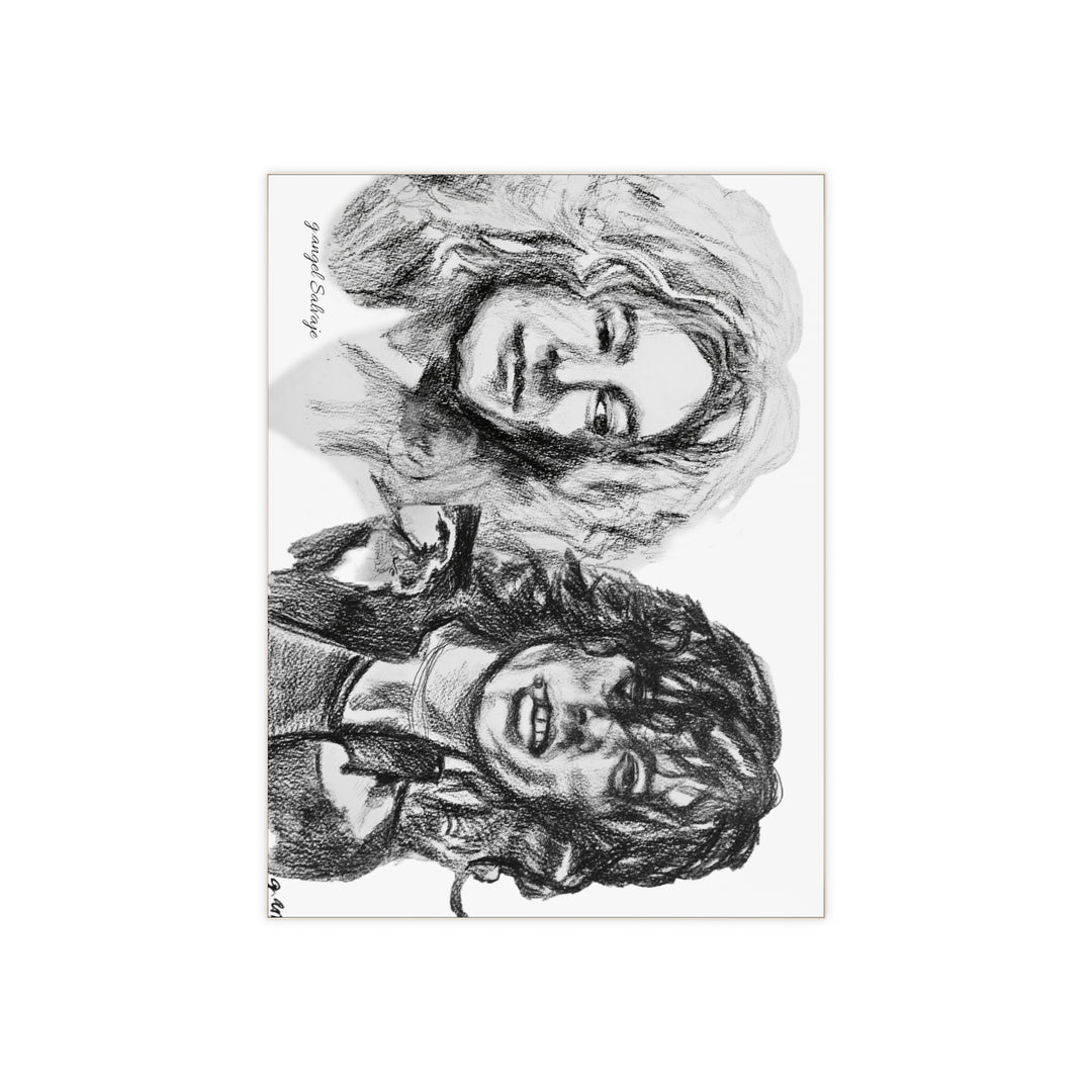 Robert Plant and Jimmy Page Photo Tile