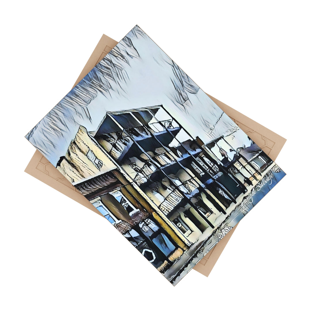 Tuscumbia Morning Drive Ceramic Photo Tile