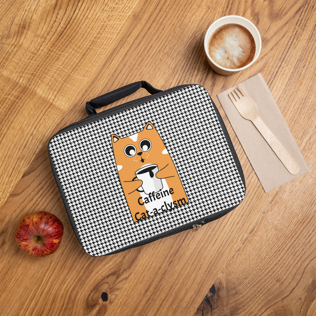 CaffeineCat-a-clysm, Cat Lunch Bag