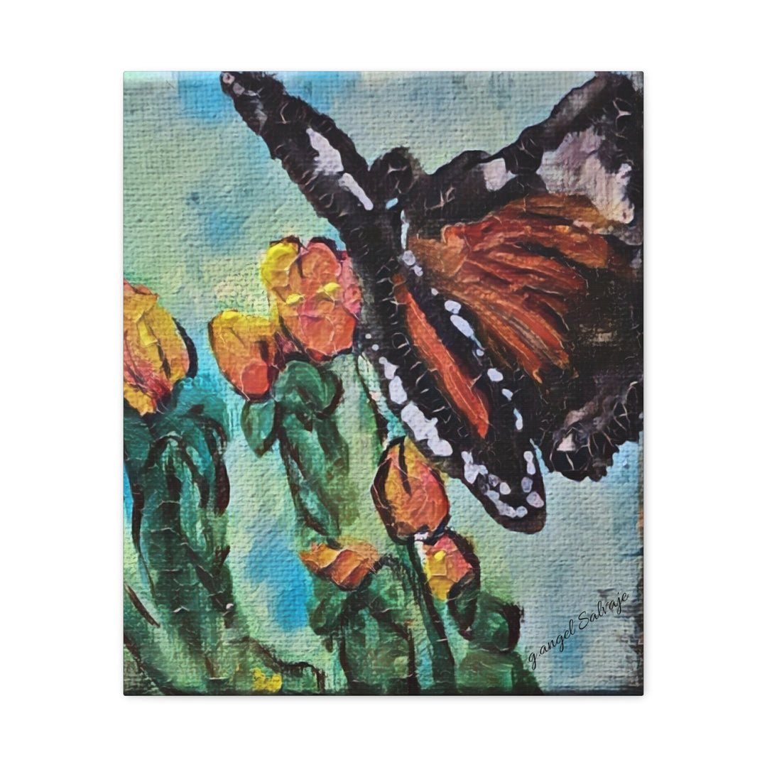 Canvas Print - Monarch Queen Butterfly