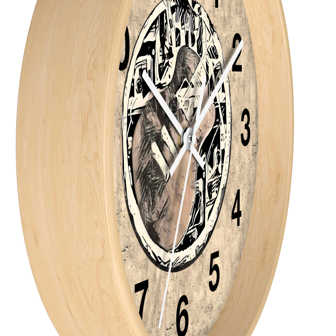 A Little Sketchy Guitar on Nashville Wall Clock