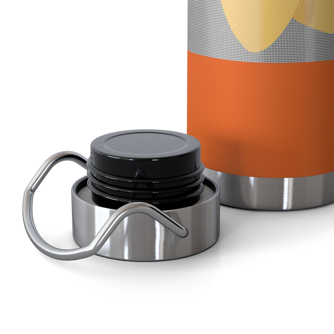 Limoncello Hounds Tooth Copper Vacuum Insulated Bottle, 22oz