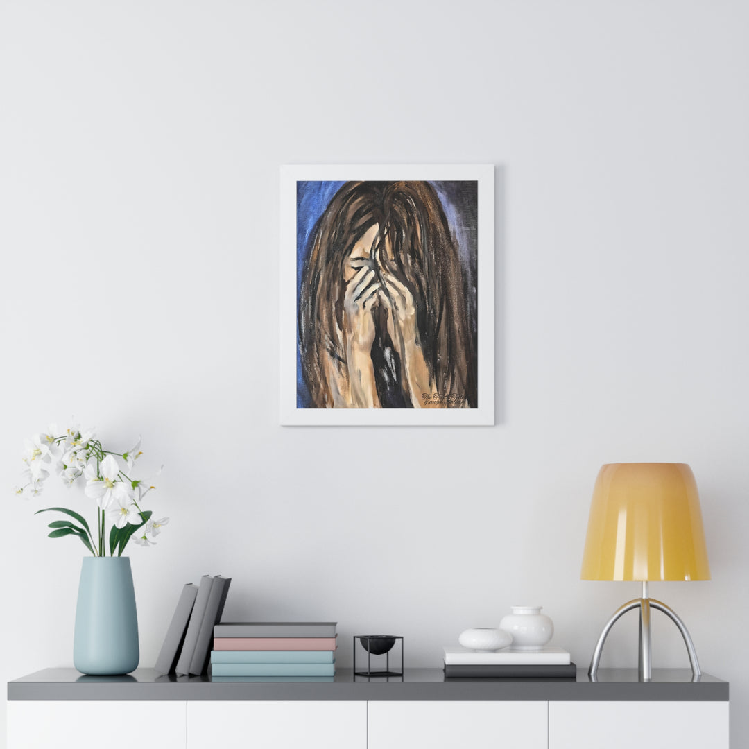 The Truth Teller Framed Vertical Poster
