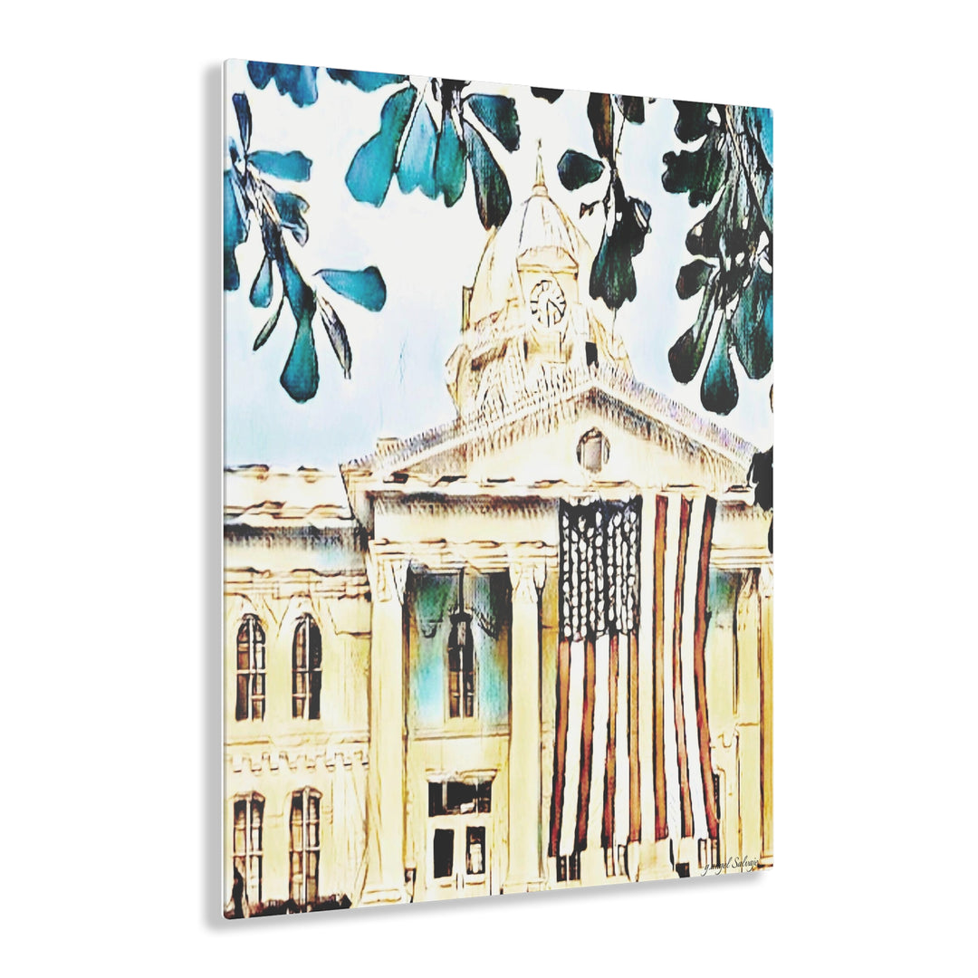 Colbert County Courthouse Acrylic Prints