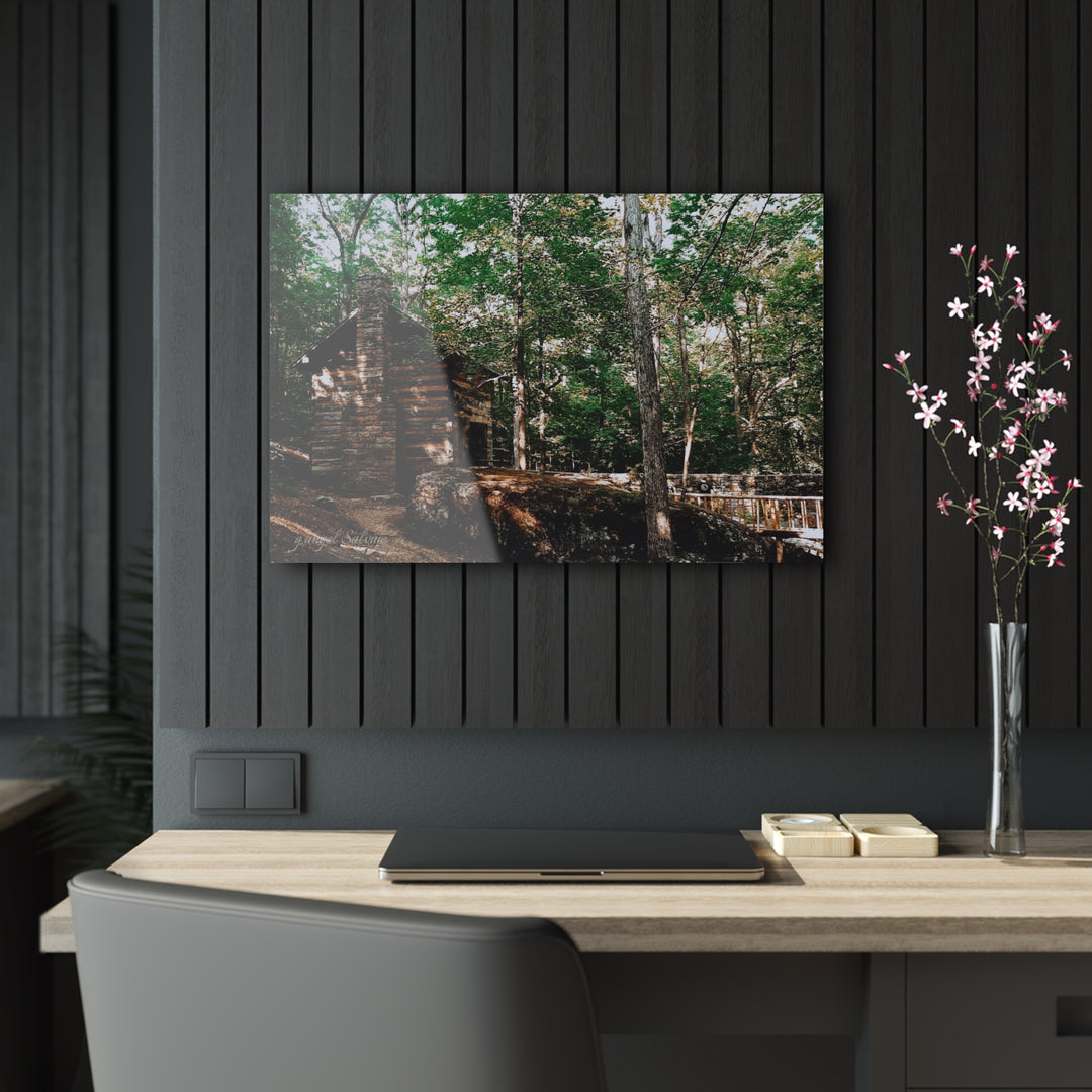 Just a Cabin in the Corner of Gloryland Acrylic Prints
