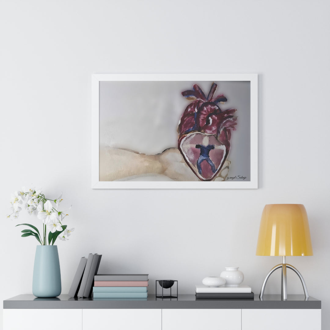 Abiding Within Framed Horizontal Poster