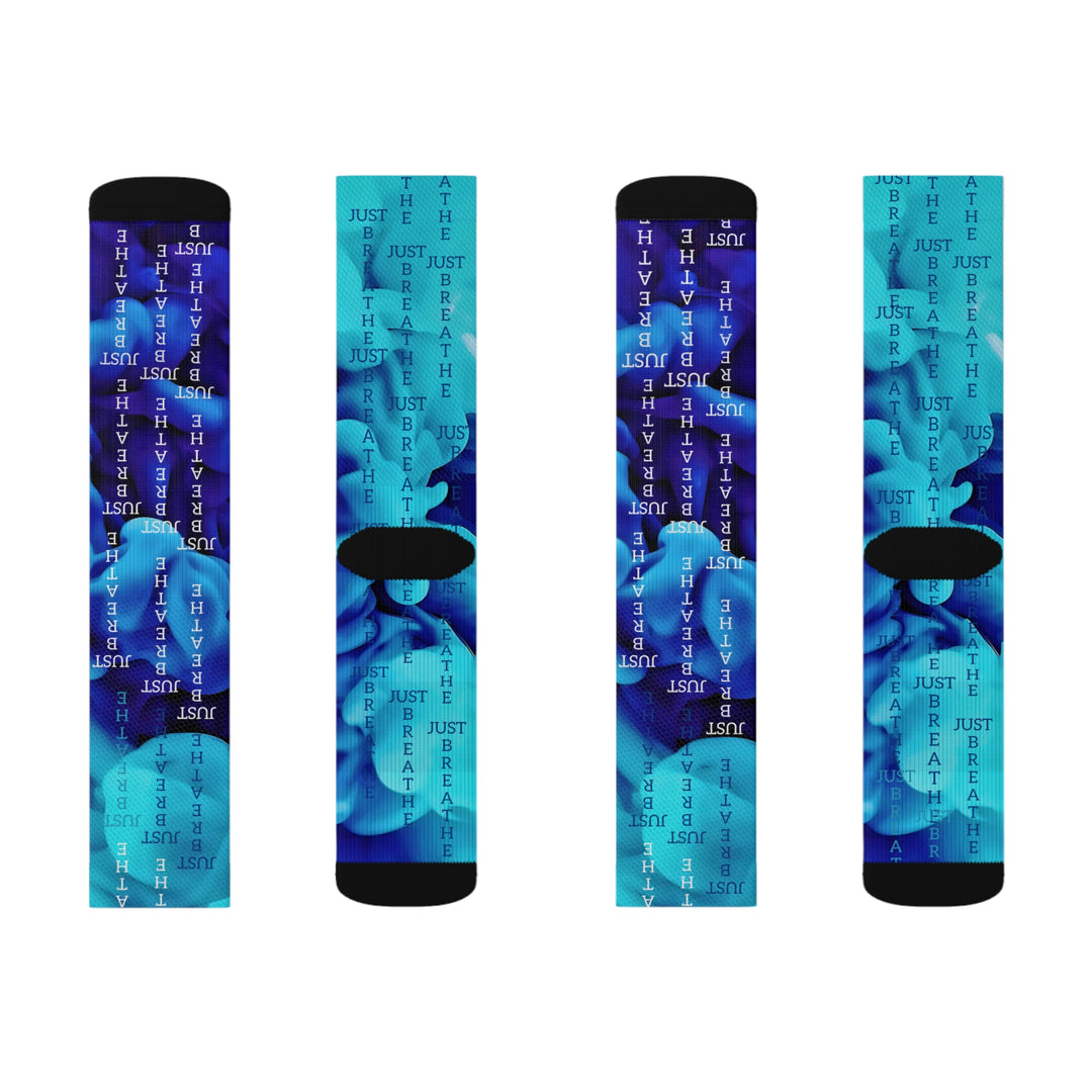 Just Breathe Sublimation Socks