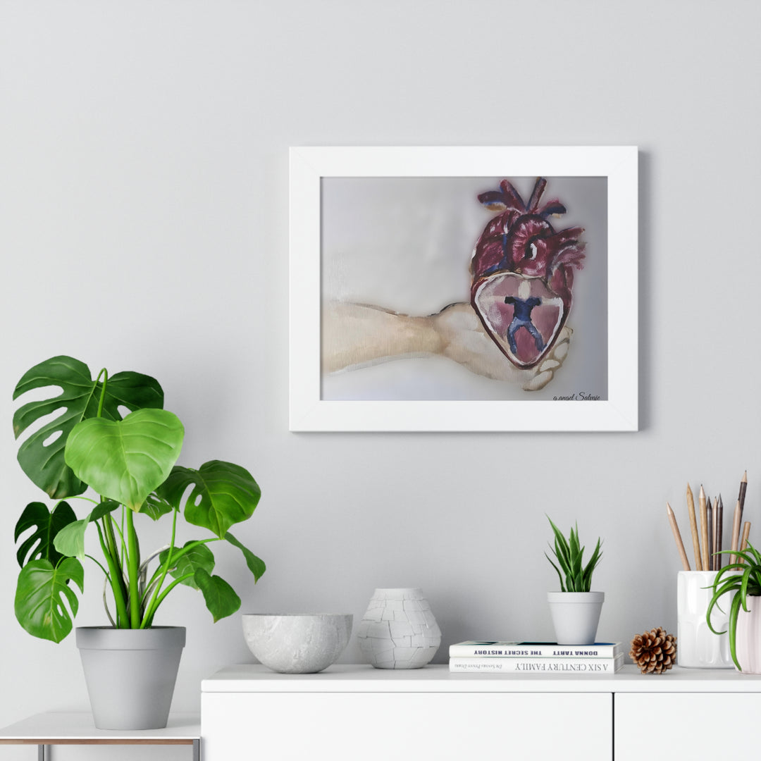 Abiding Within Framed Horizontal Poster