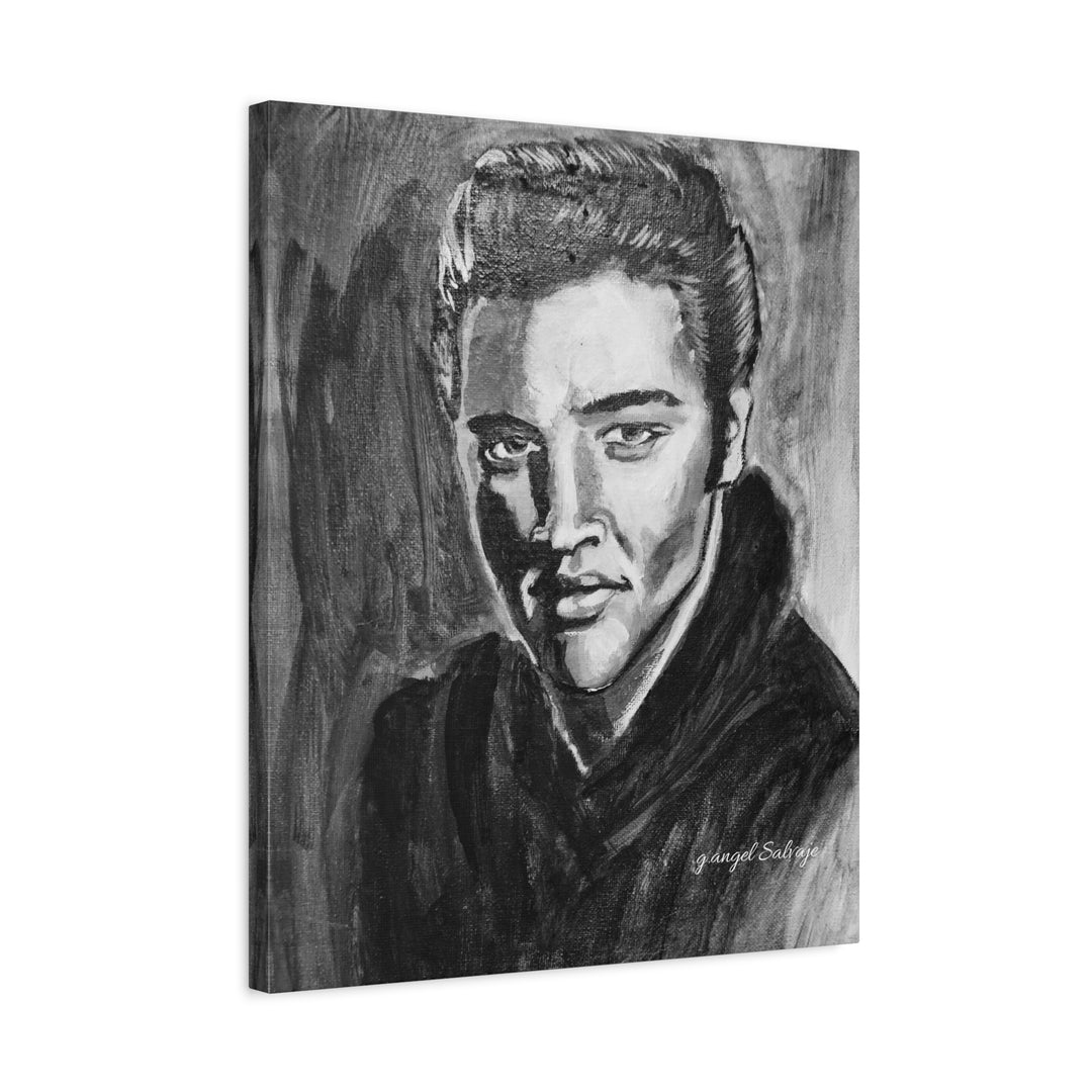 Elvis Canvas Print, from the Rock and Roll Series