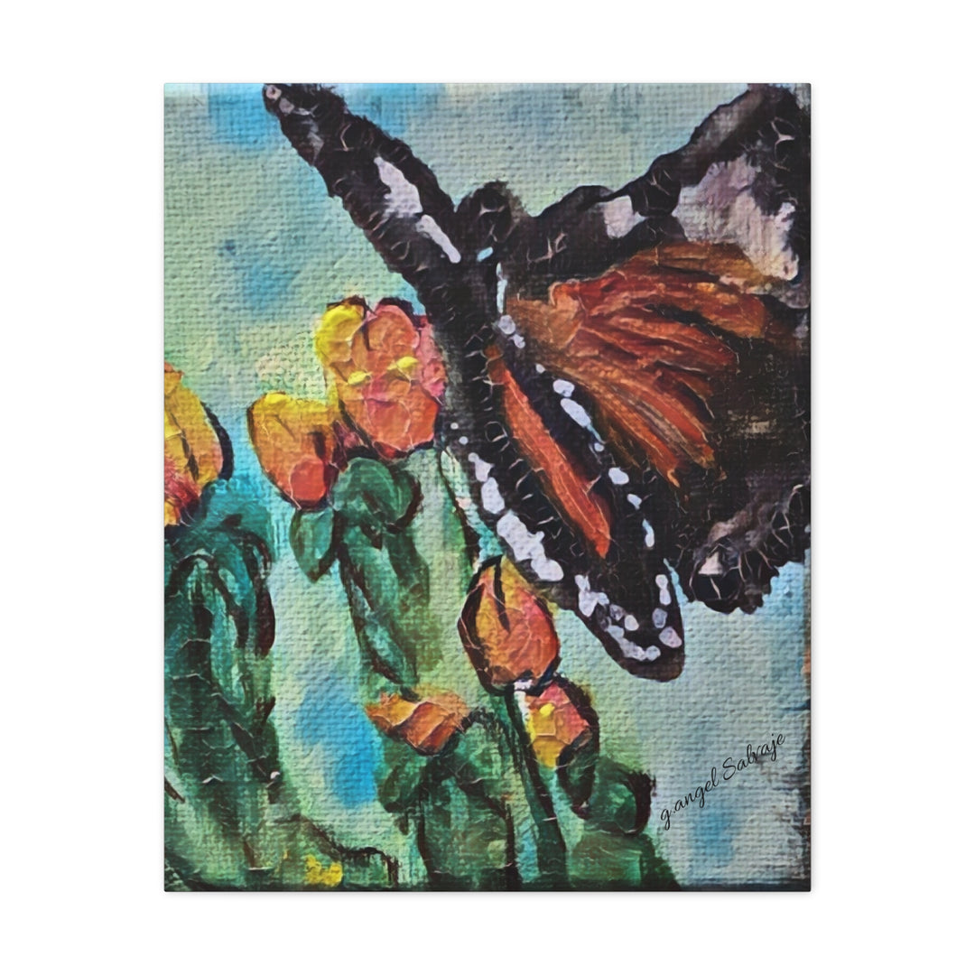 Canvas Print - Monarch Queen Butterfly