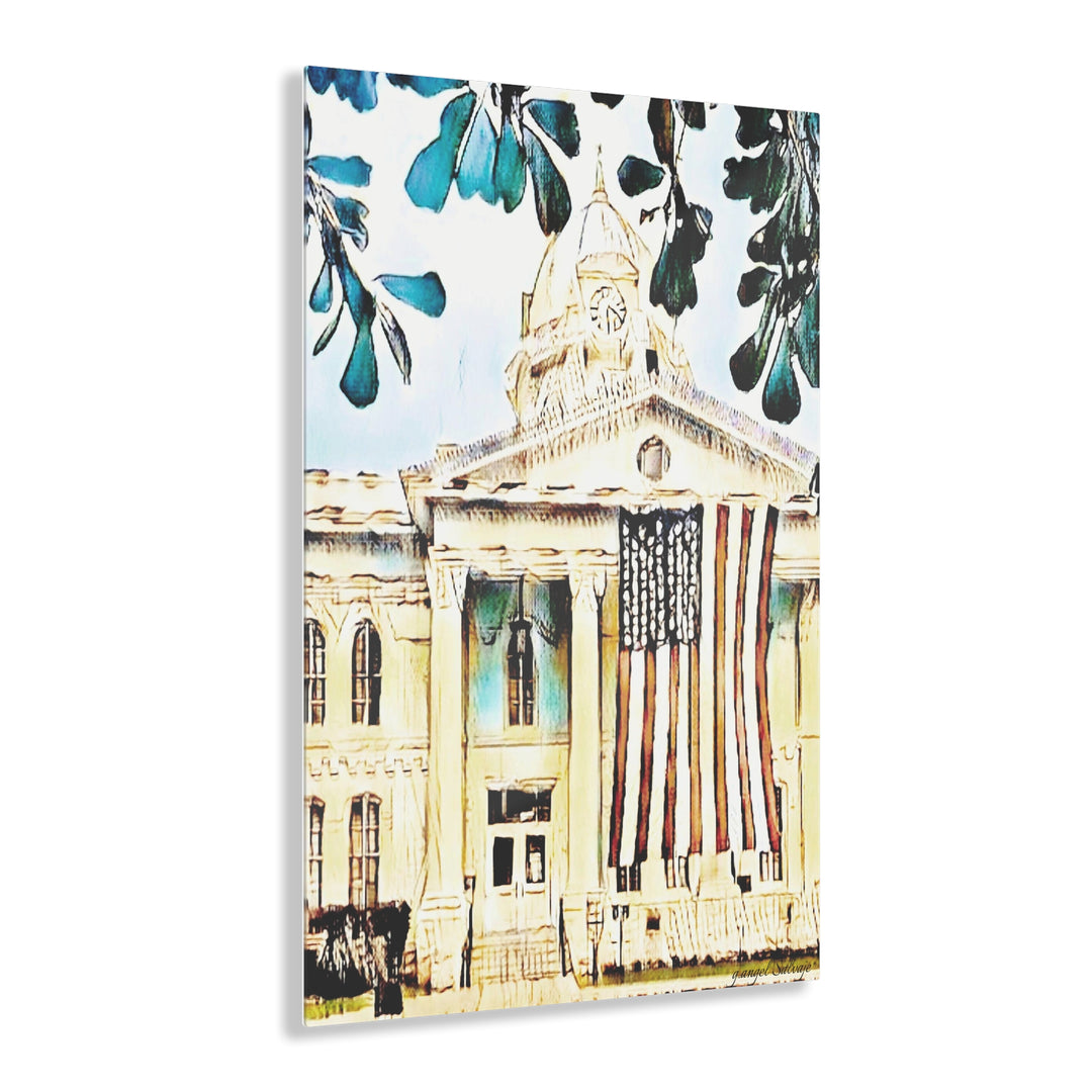 Colbert County Courthouse Acrylic Prints