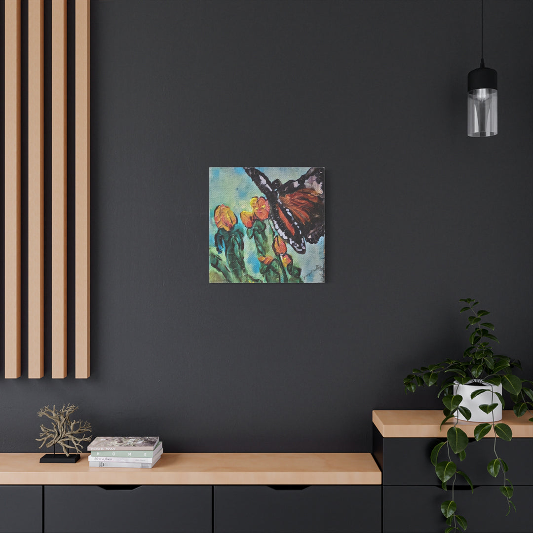 Canvas Print - Monarch Queen Butterfly
