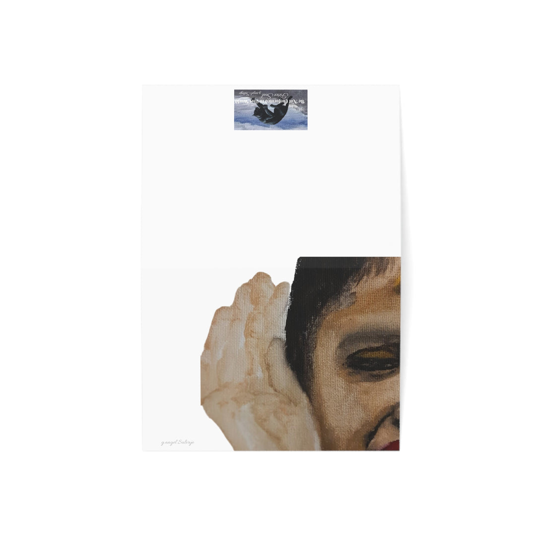 Celebrating Life with Dancing in the Streets Greeting Cards - Handcrafted Designs for All Occasions - Set of 1, 10, 30, 50