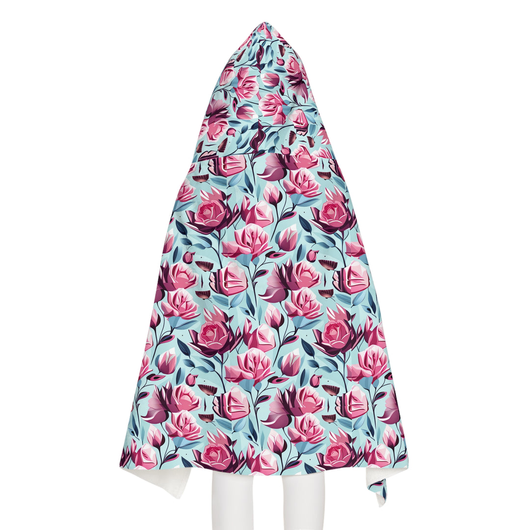 Roses are Pink Youth Hooded Towel