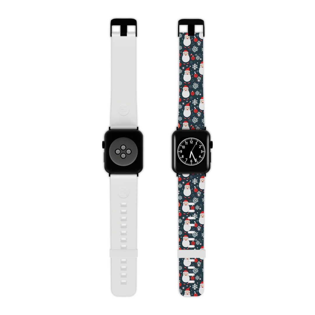 Santa and snowflakes Watch Band for Apple Watch