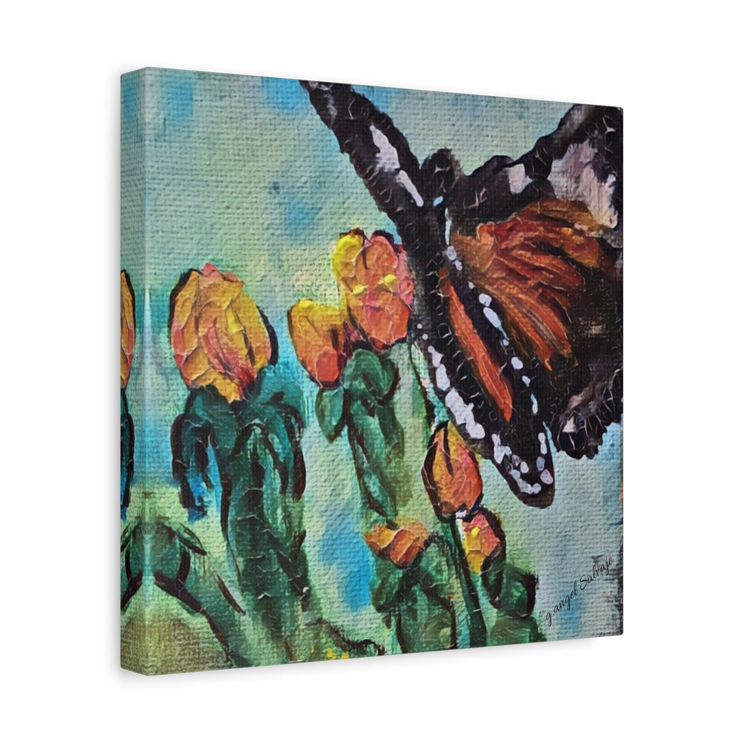 Canvas Print - Monarch Queen Butterfly
