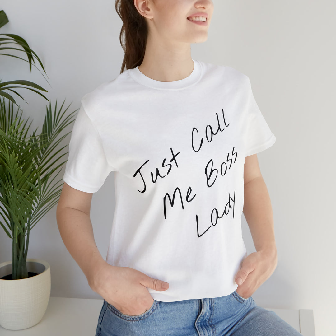D'Boss Lady Unisex Jersey Short Sleeve Tee